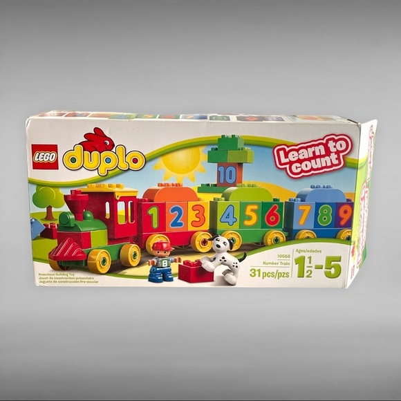 Lego Duplo Number Train 10558 Complete Set Retired - Picture 6 of 7